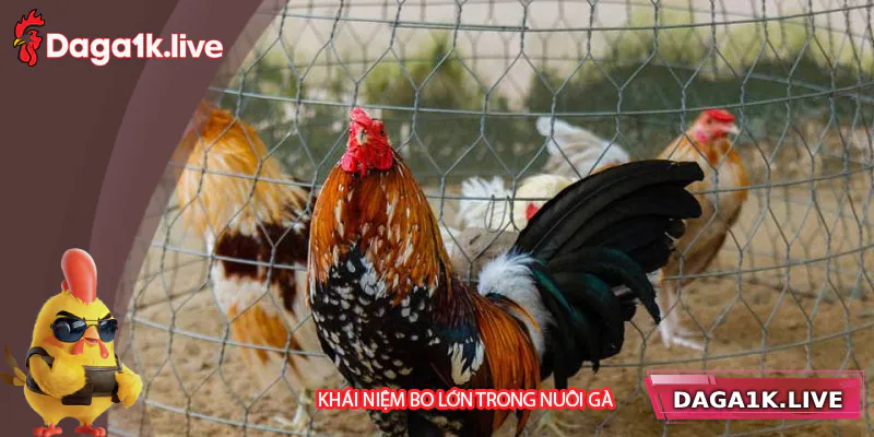 Tìm hiểu về khái niệm bo lớn trong nuôi gà đá